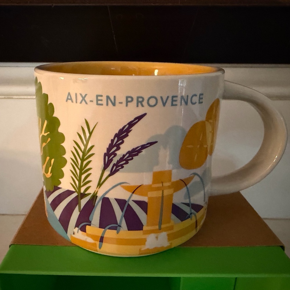 Starbucks Aix-en-Provence 14oz Mug.  Brand new unused with SKU
